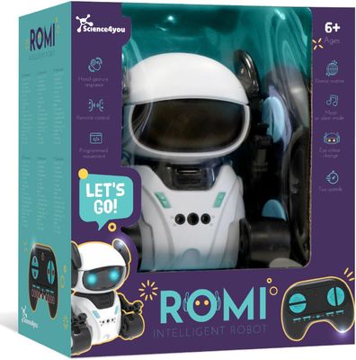 Smart Robot Toys for Kids, Interactive Remote Control Robot for Kids – 4 Play Modes, Lights &amp; Sound