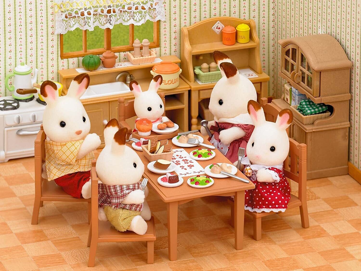 Doll's House Dining Table Miniature Furniture
