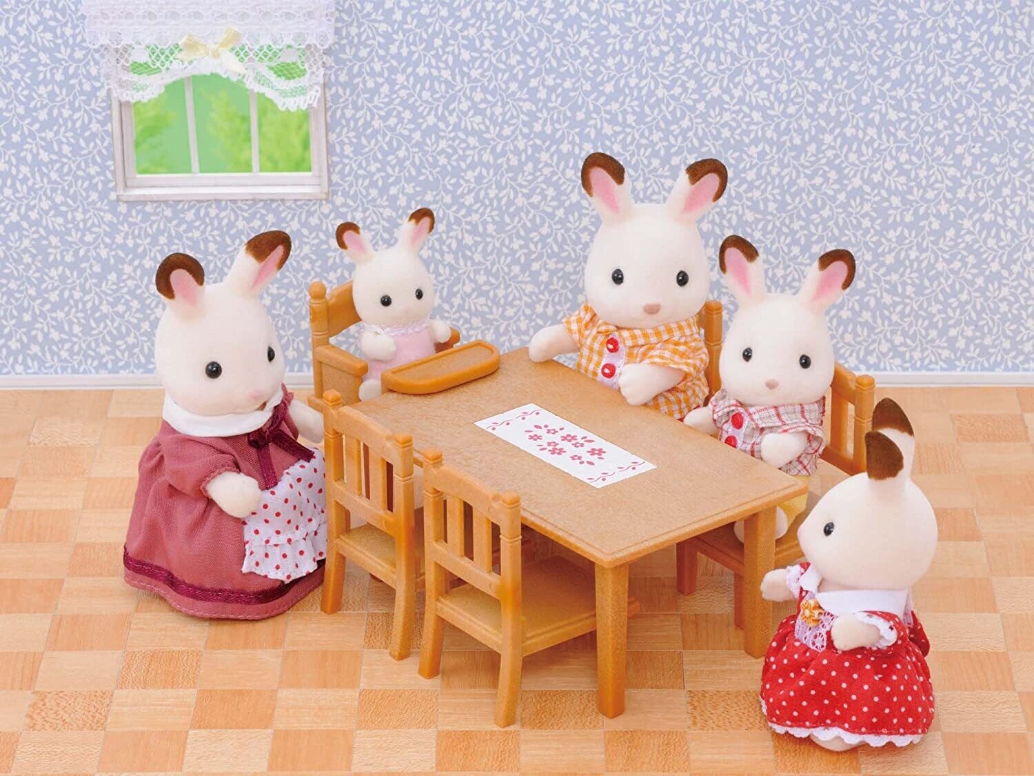 Doll's House Dining Table Miniature Furniture