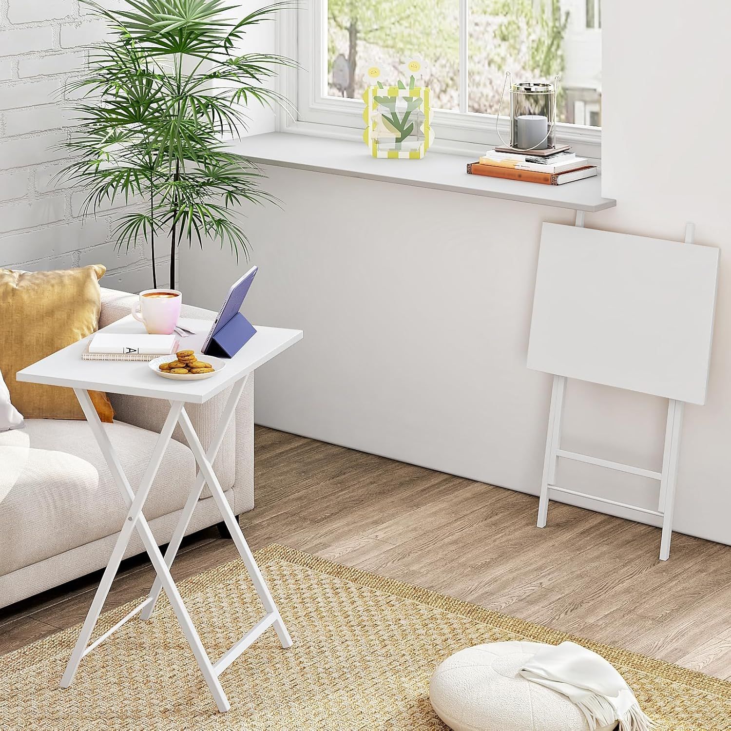 Side Table Folding Tray Table Sofa Table