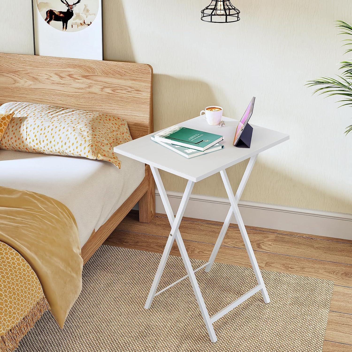 Side Table Folding Tray Table Sofa Table