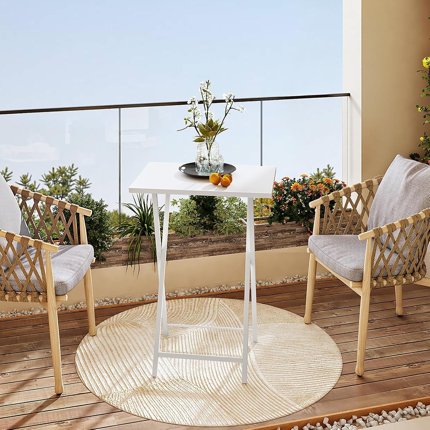 Side Table Folding Tray Table Sofa Table