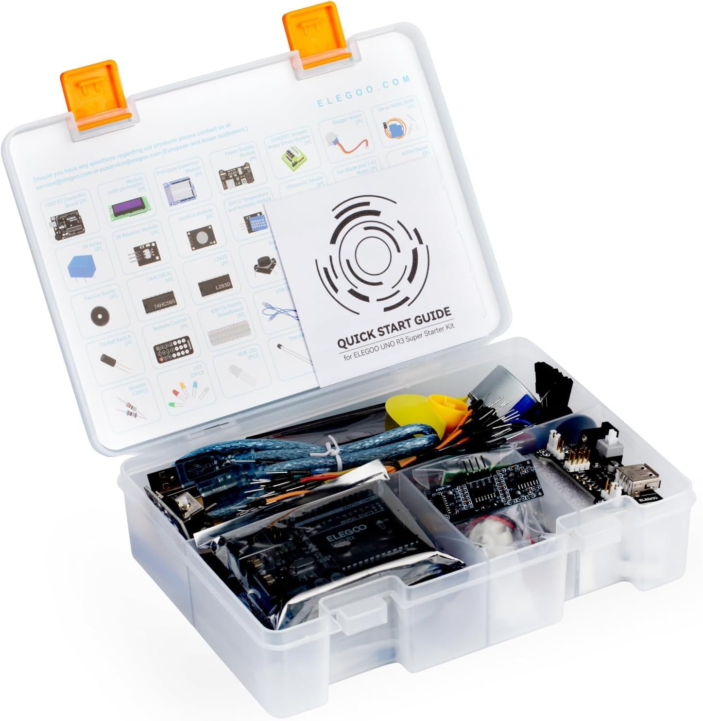 R3 Super Starter Kit – Arduino-Compatible Electronics &amp; Robotics Kit