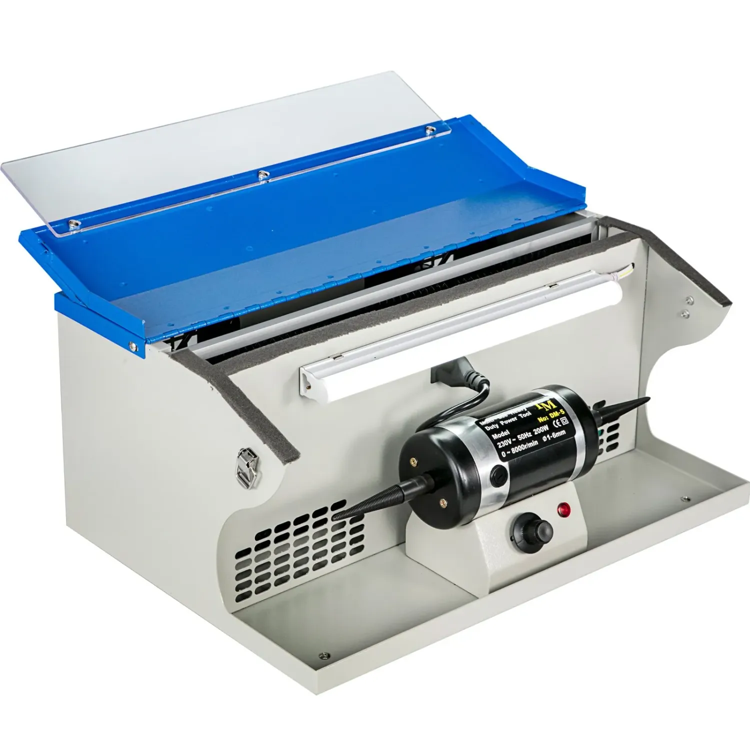 200W Jewelry Polishing Machine Buffer Grinder for Jewellery Making &amp; Repair