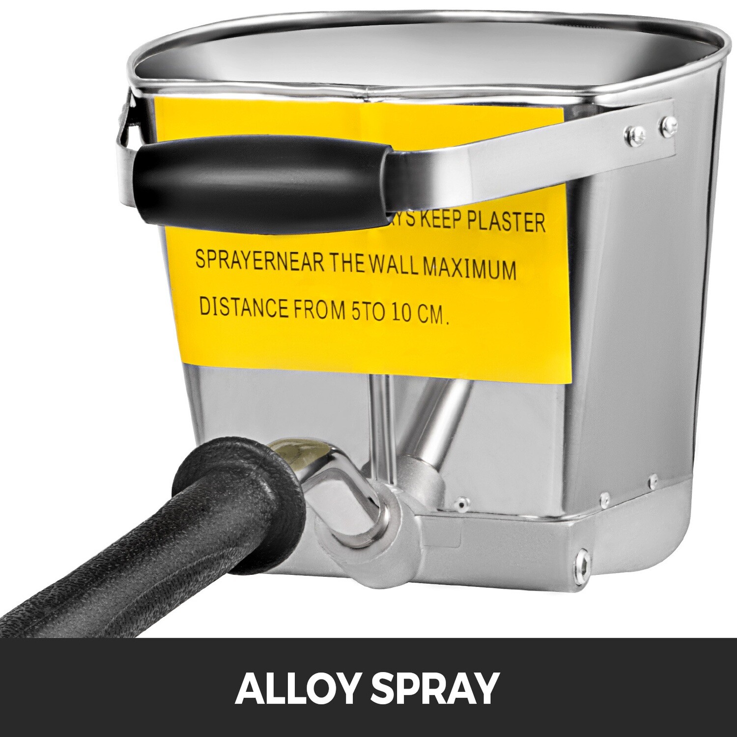 Anti-Corrosion 4-Jet Cement Mortar Sprayer – Lightweight Stucco Wall Painting Tool for Efficient Application