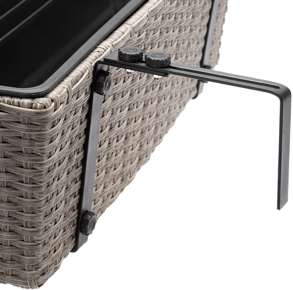 Railing Balcony Planter Box – 2 Piece Set