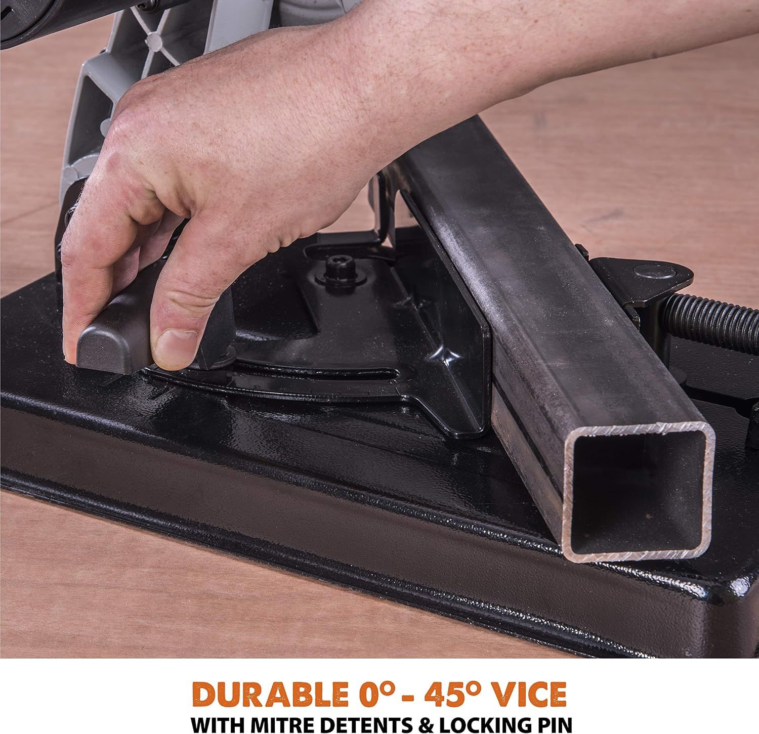 Metal Cut-Off Saw 1250W with 185mm Blade, 45° Bevel