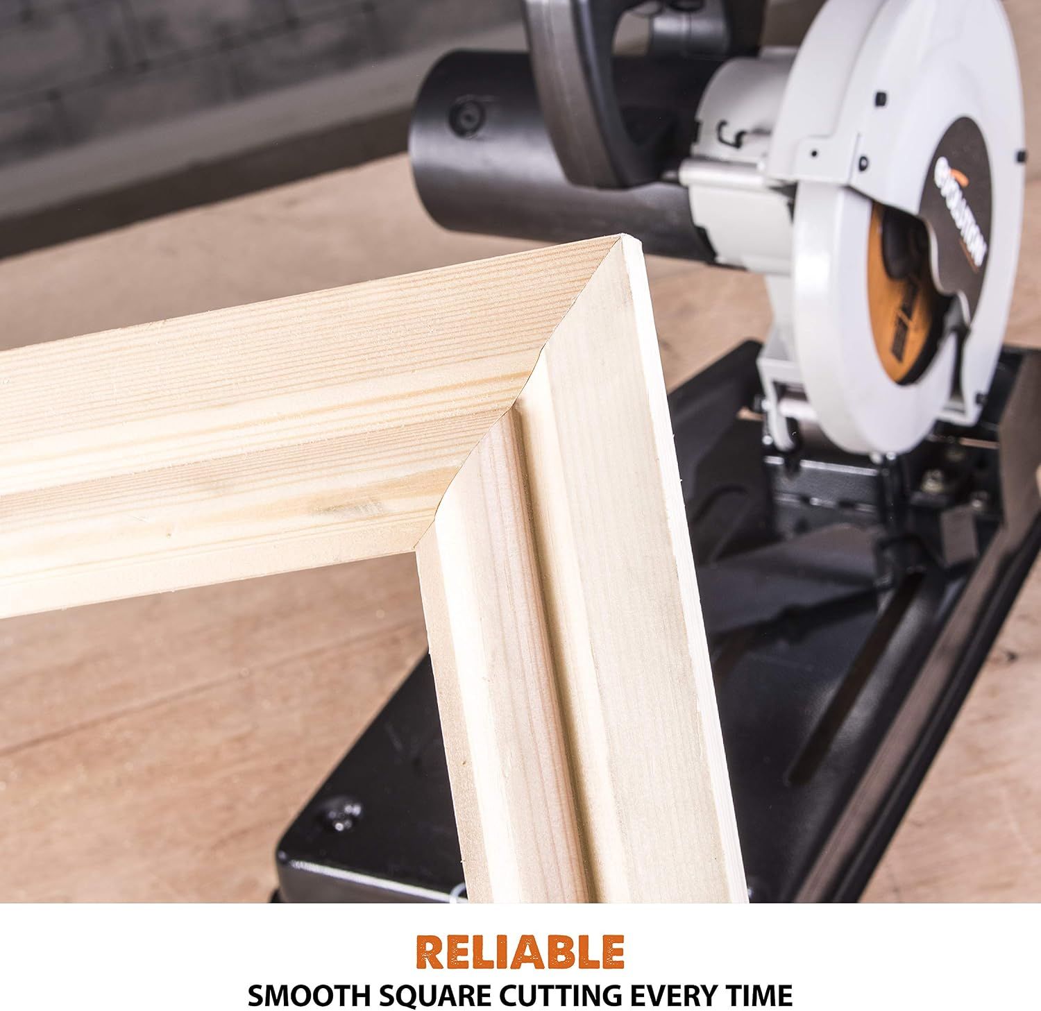 Metal Cut-Off Saw 1250W with 185mm Blade, 45° Bevel