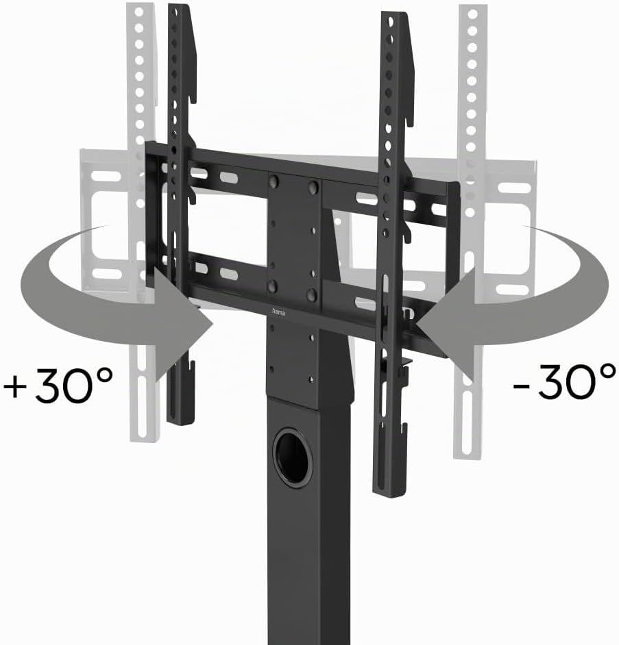 Universal TV Stand Monitors, Swivel &amp; Height Adjustable