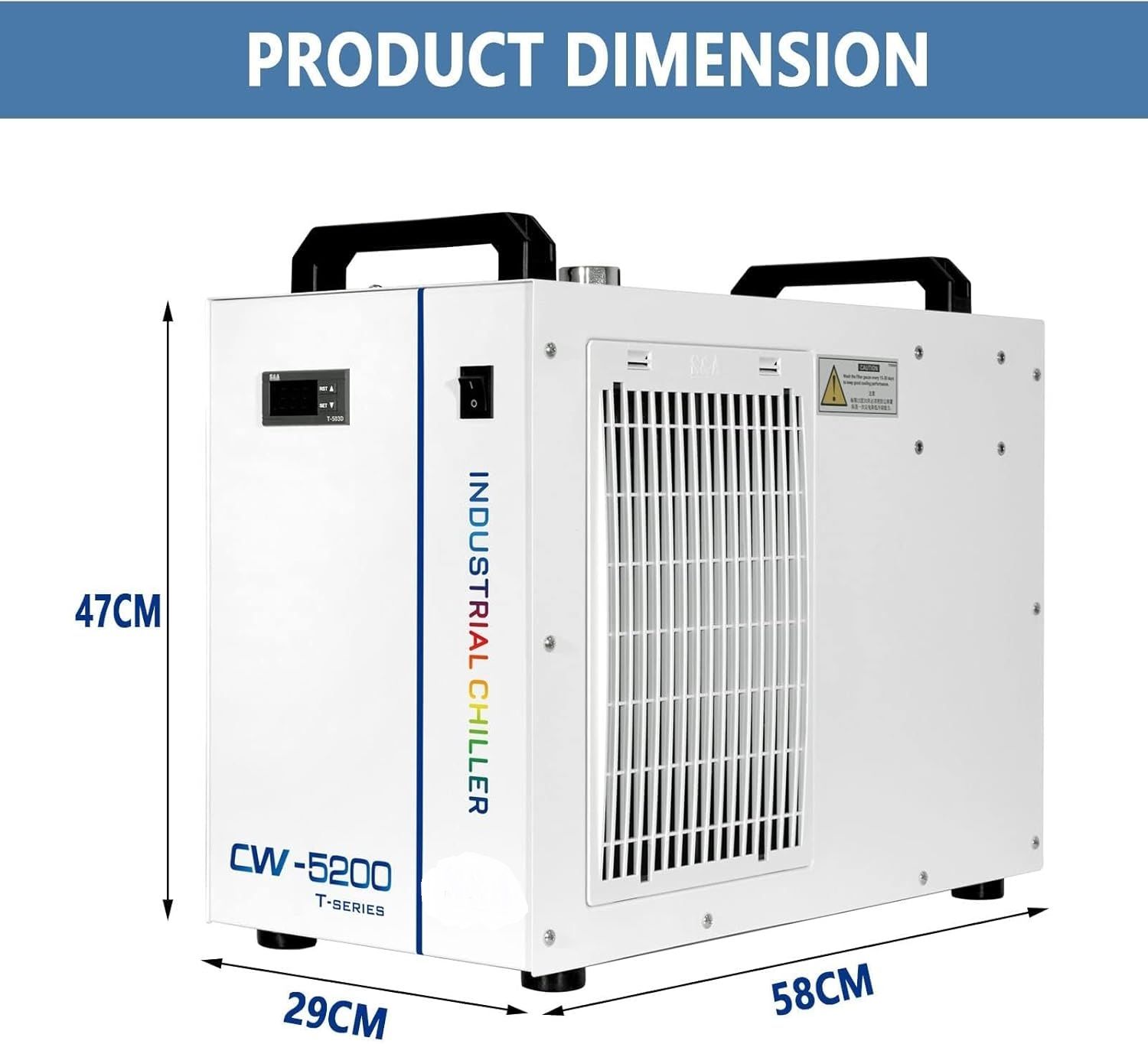 Water Chiller CW-5200TH CO2 Laser Cooling