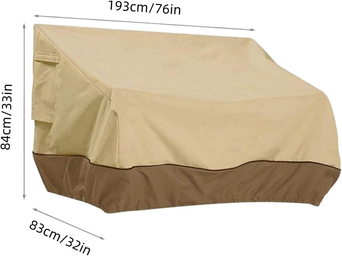 Waterproof Garden Sofa Cover 193x83x84cm Outdoor Patio Furniture Protector