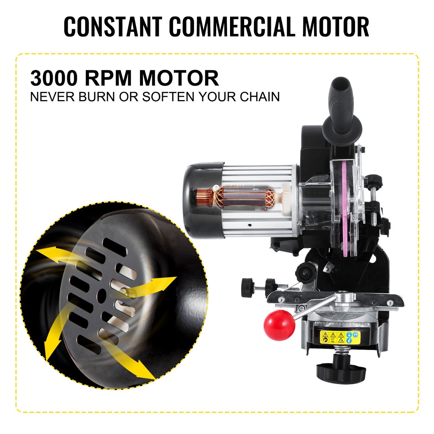 Chain Grinder 230W Saw Chain Sharpener