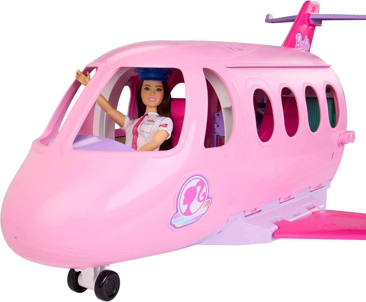 Barbie Dream Plane Playset with Working Microphone &amp; Speaker