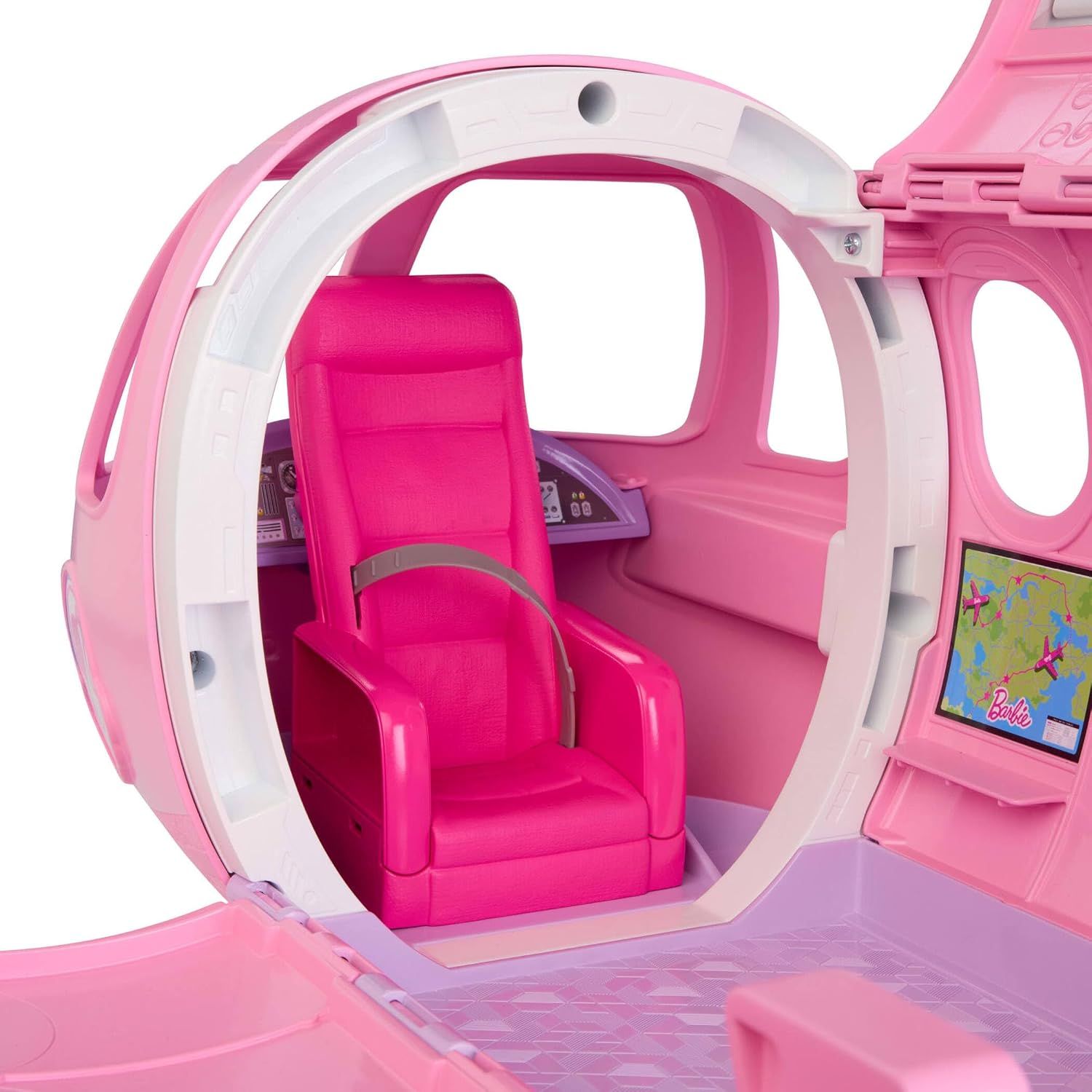 Barbie Dream Plane Playset with Working Microphone &amp; Speaker