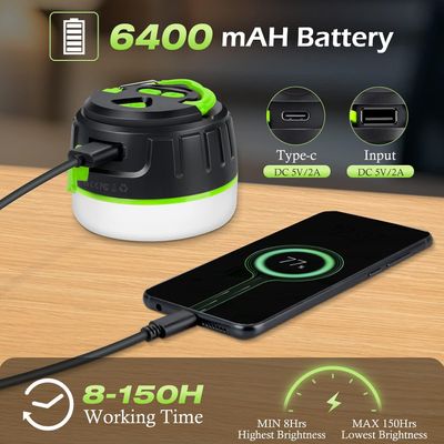 Portable Rechargeable LED Camping Lantern with Remote Control