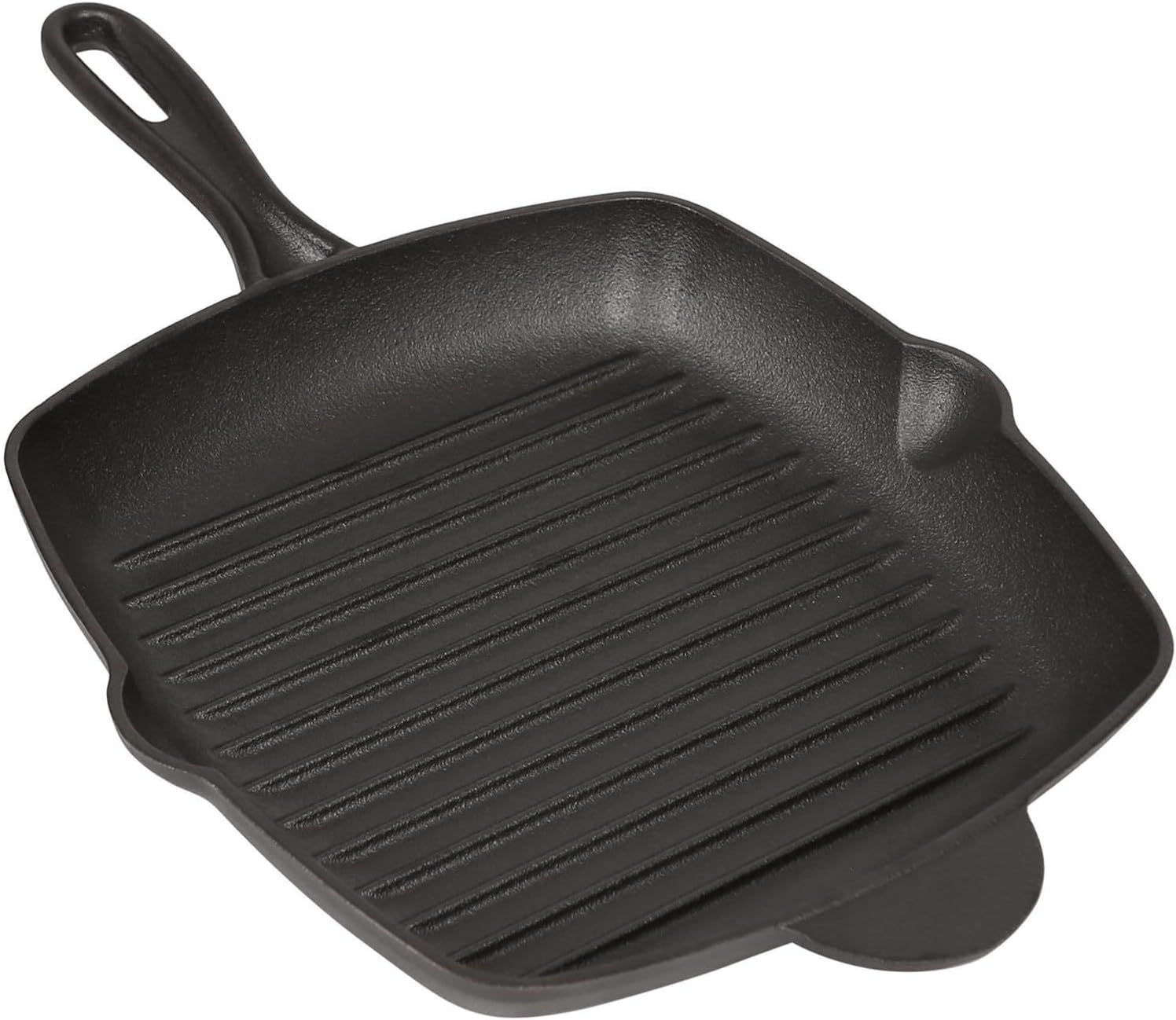 Pre-Seasoned 10-Inch Cast Iron Griddle Pan