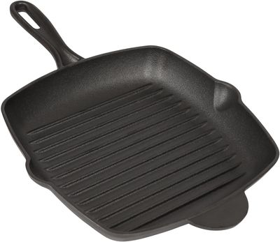 Pre-Seasoned 10-Inch Cast Iron Griddle Pan
