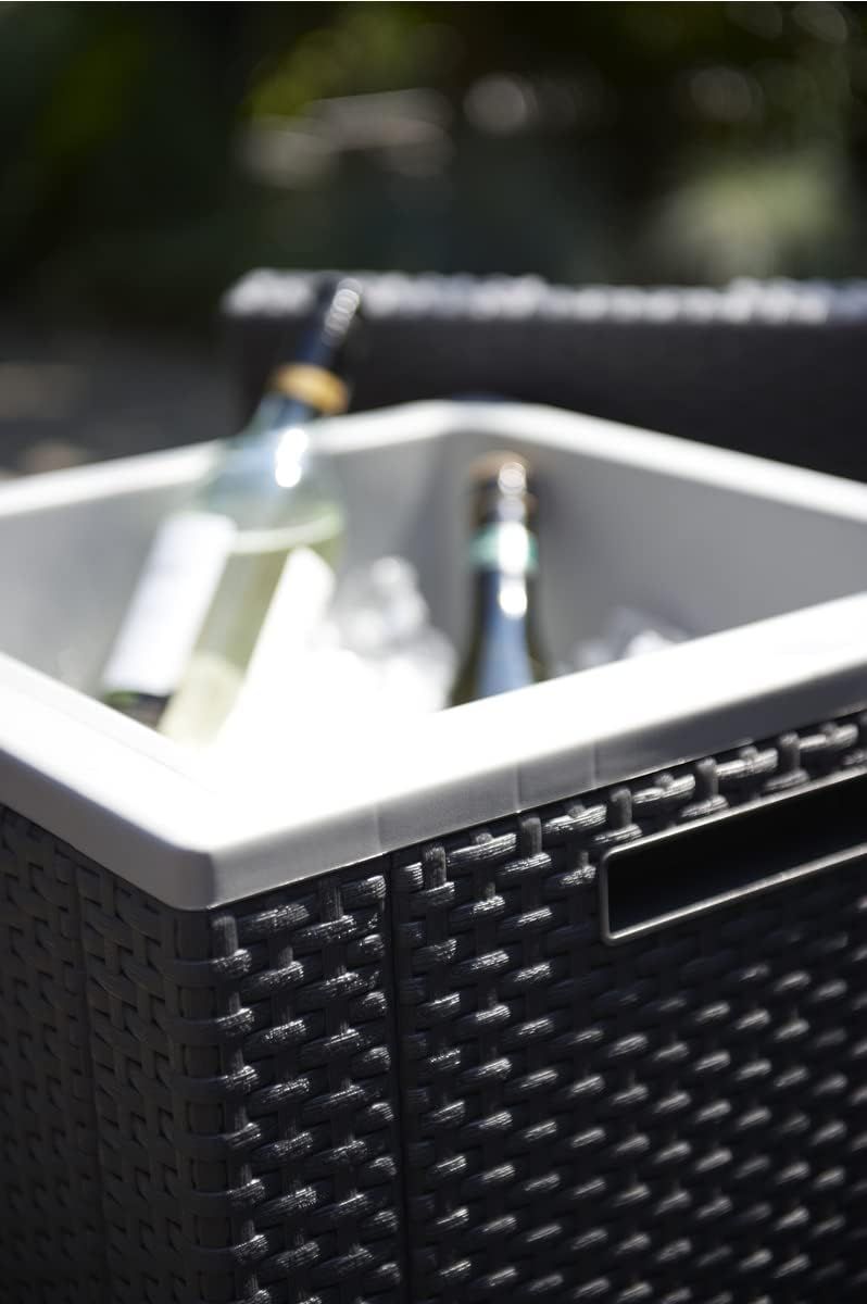 California Ice Cube Outdoor Cooler Portable Beverage Chiller for Camping, Picnic, and Parties