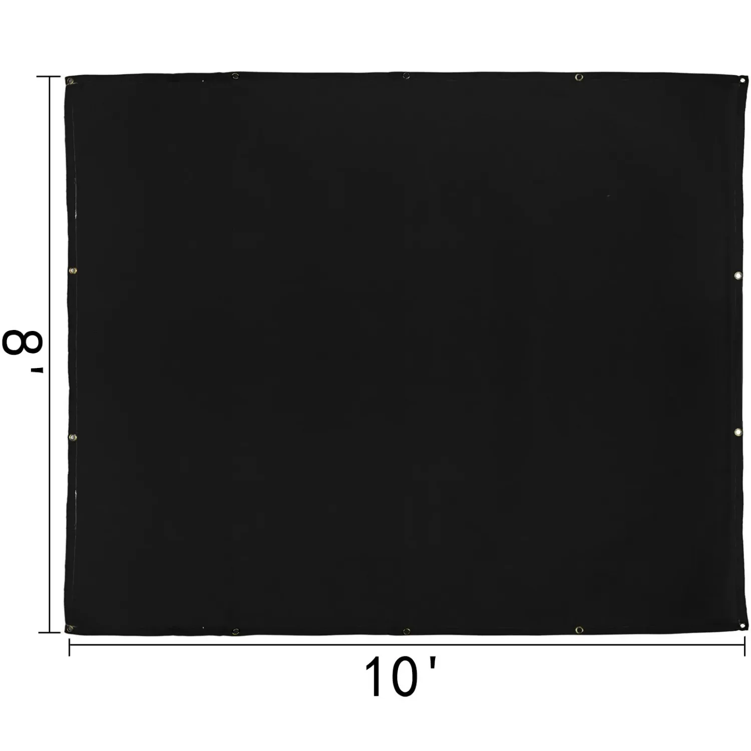 Welding Blanket 8 x 10 Heat Protection Fabric White
