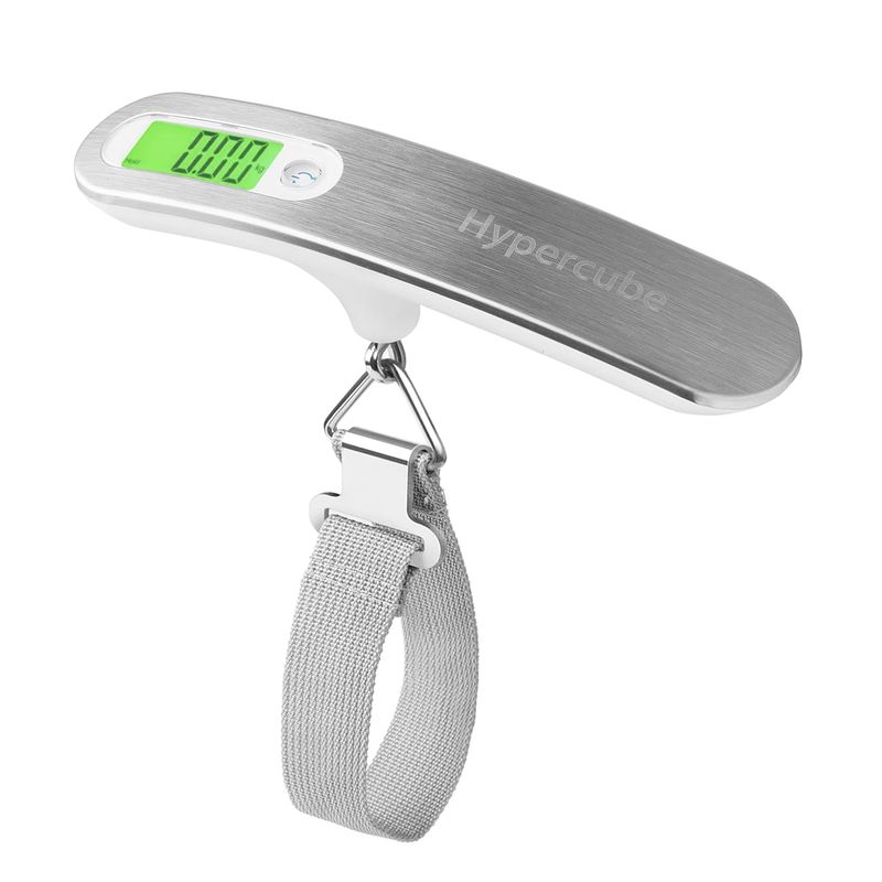 Digital Luggage Scale 50KG Portable Suitcase Weighing Scale with Tare