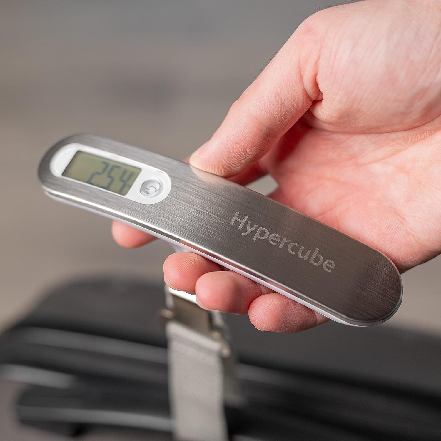 Digital Luggage Scale 50KG Portable Suitcase Weighing Scale with Tare