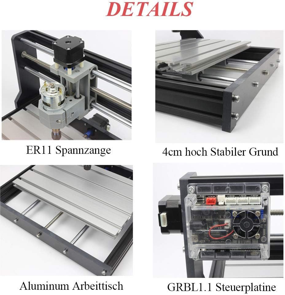 CNC 3018 Pro Milling Machine 3 Axis GRBL Engraving Router 300mm
