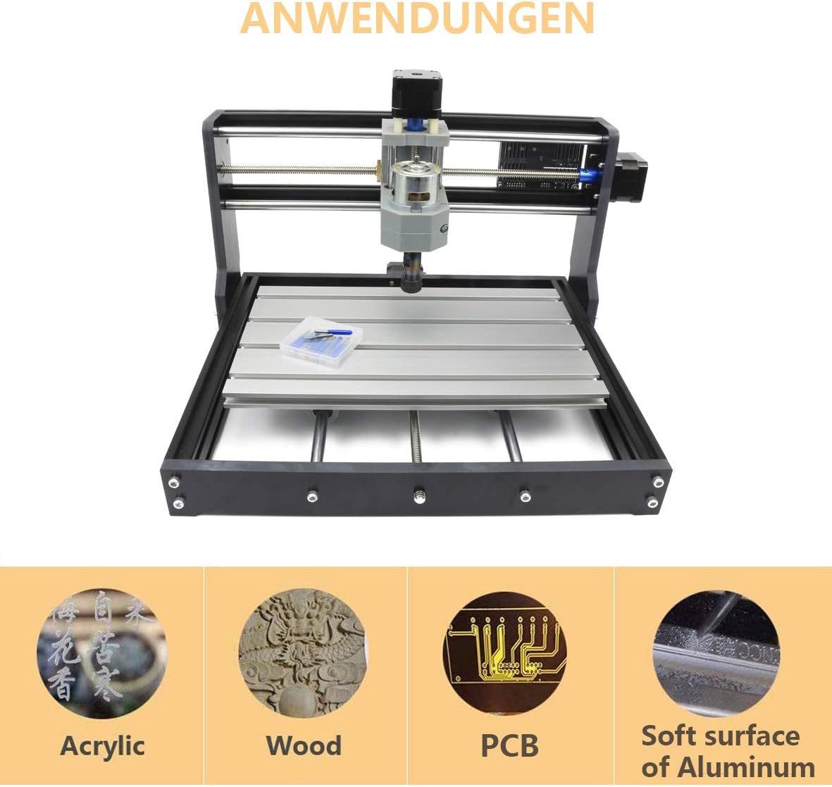CNC 3018 Pro Milling Machine 3 Axis GRBL Engraving Router 300mm