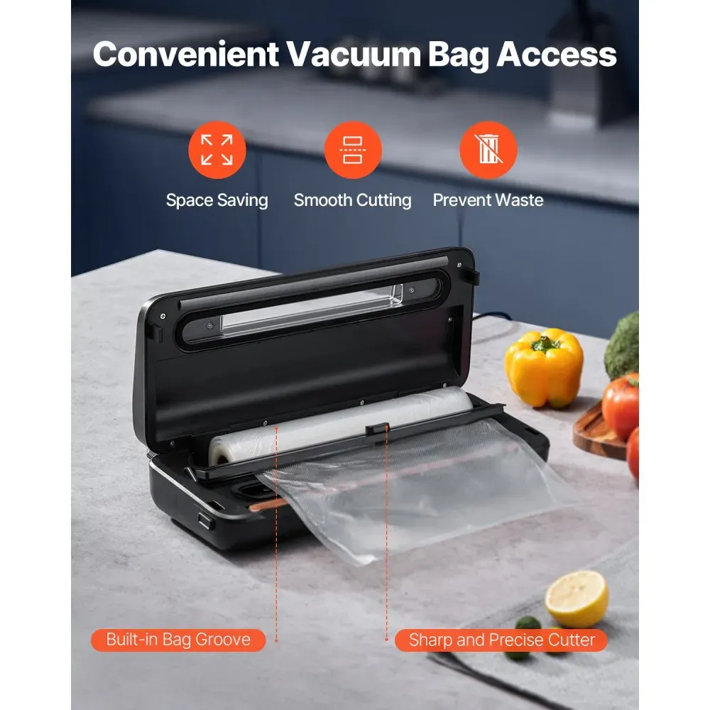 Vacuum Sealer 7 in 1 Food Sealing Machine 120W