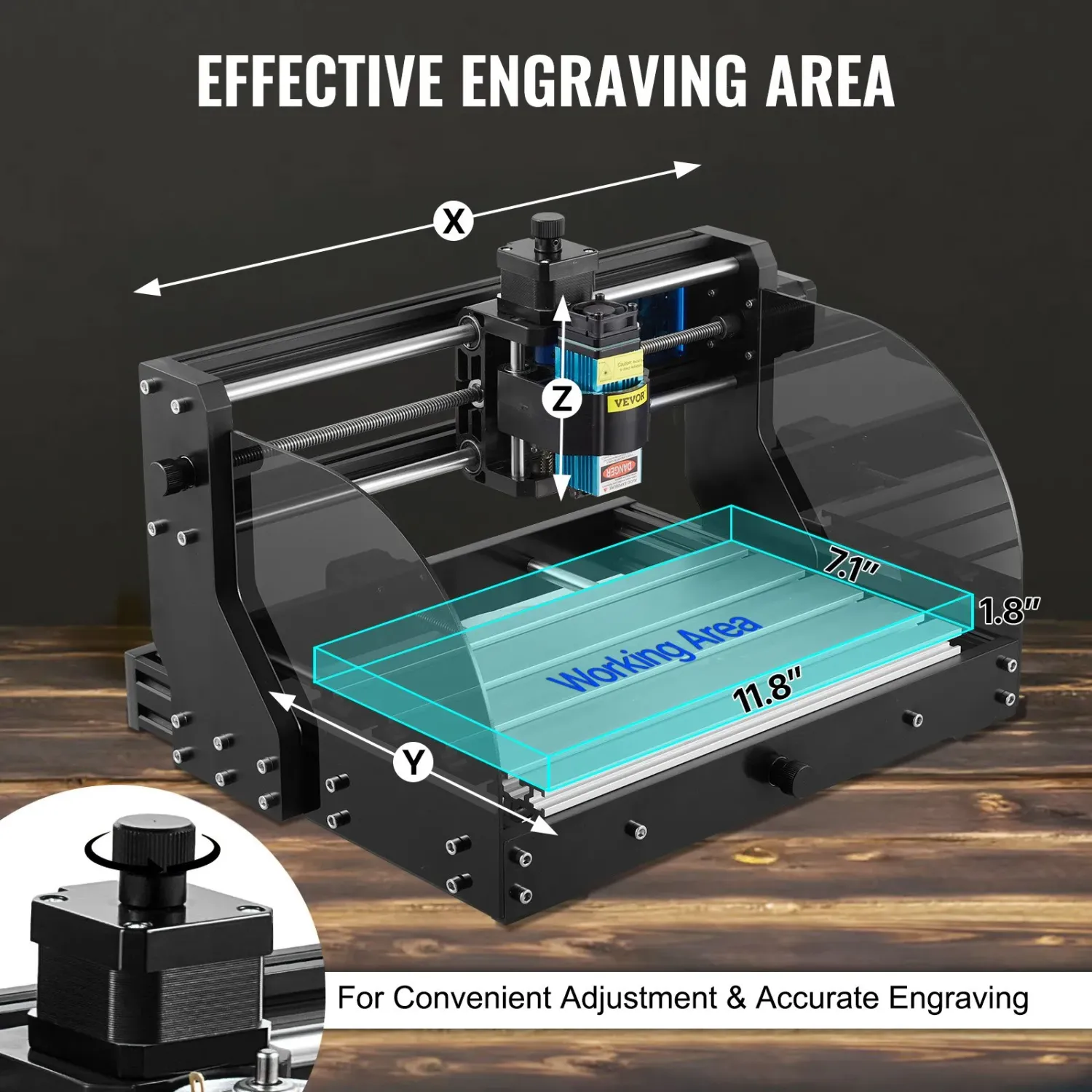 CNC 3018 Pro MAX Engraving Machine 3 Axis GRBL Wood Router 10000RPM