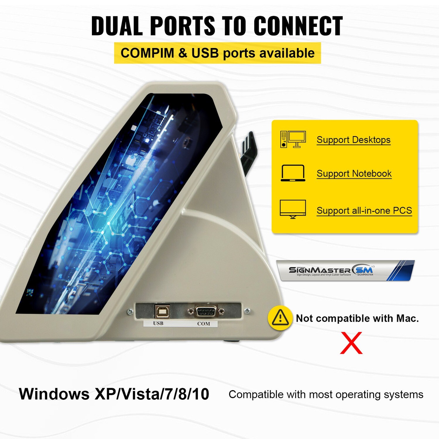 Vinyl Cutting Machine, 28", 720mm, with Stand Signmaster Cutting with a vinyl plotter