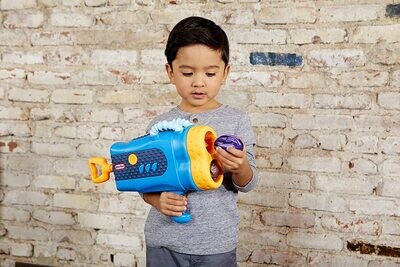 Mighty Dual Blaster - Super Safe Toy Hand Launcher for Kids - Hands-On Play Toys