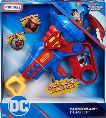 Superman Boom Blaster Toy for Kids Ages 3+