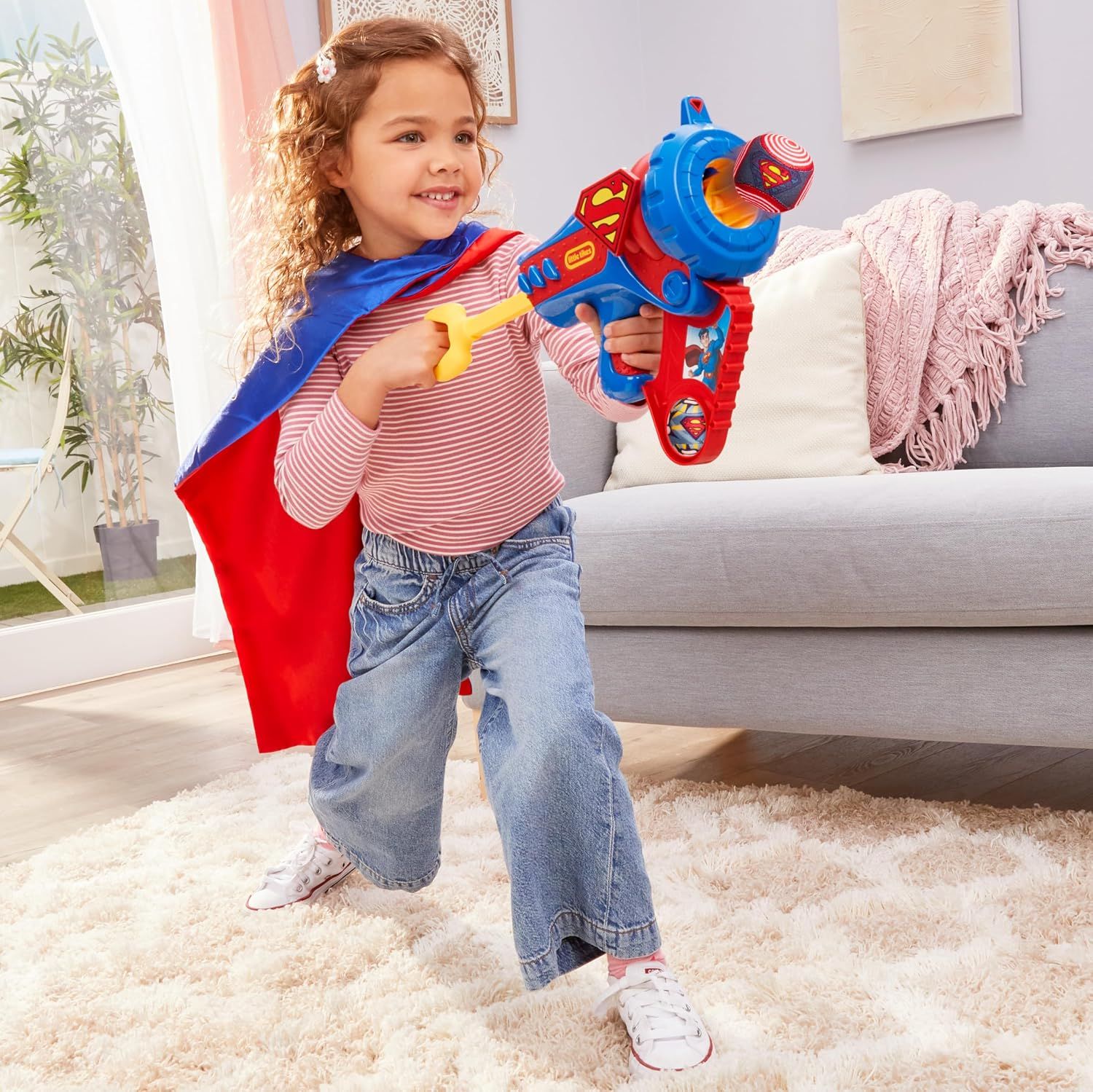 Superman Boom Blaster Toy for Kids Ages 3+
