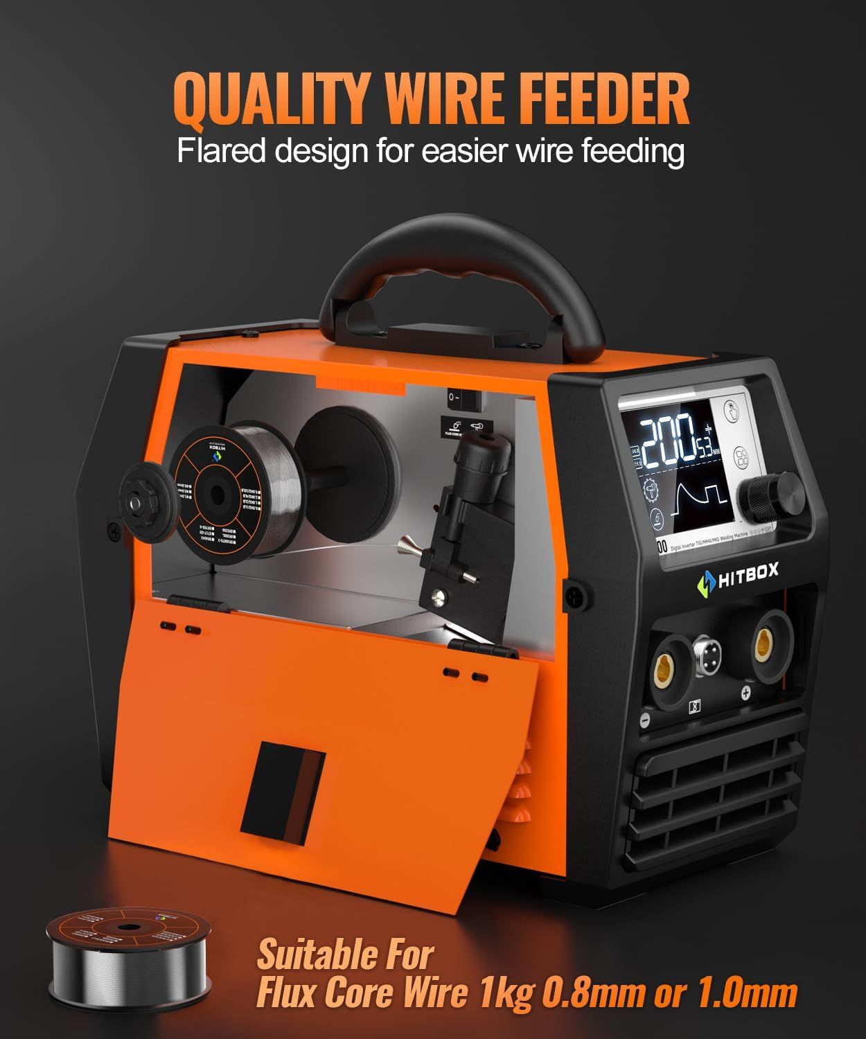200A MIG Welder 4 in 1 Inverter Welding Machine