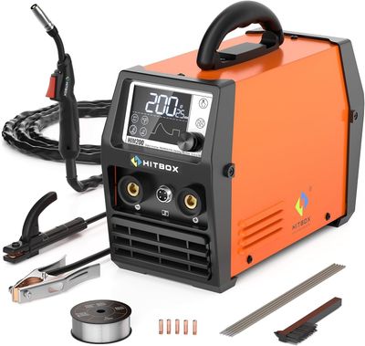 200A MIG Welder 4 in 1 Inverter Welding Machine