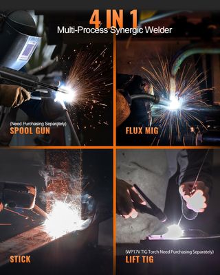 200A MIG Welder 4 in 1 Inverter Welding Machine