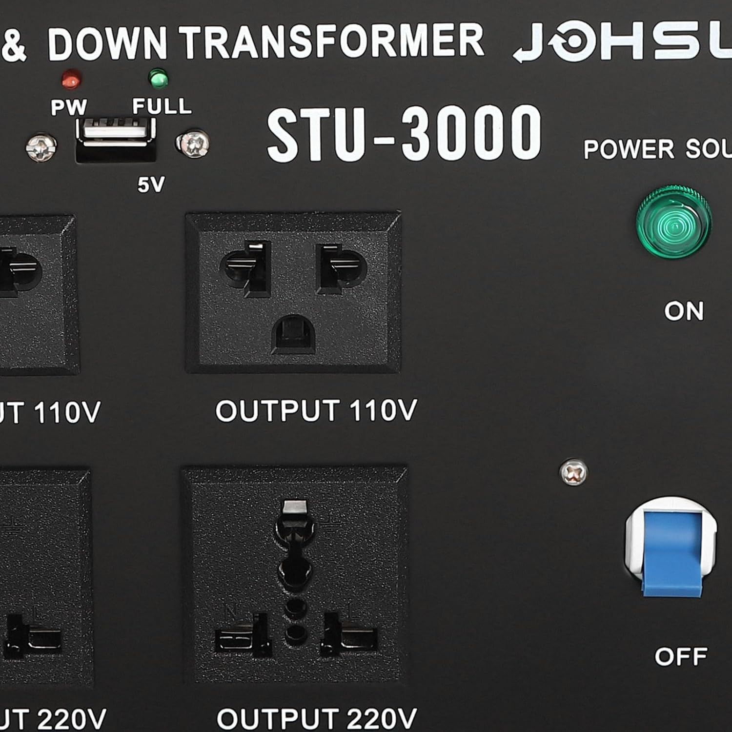 Voltage Converter 2400W 110V to 220V
