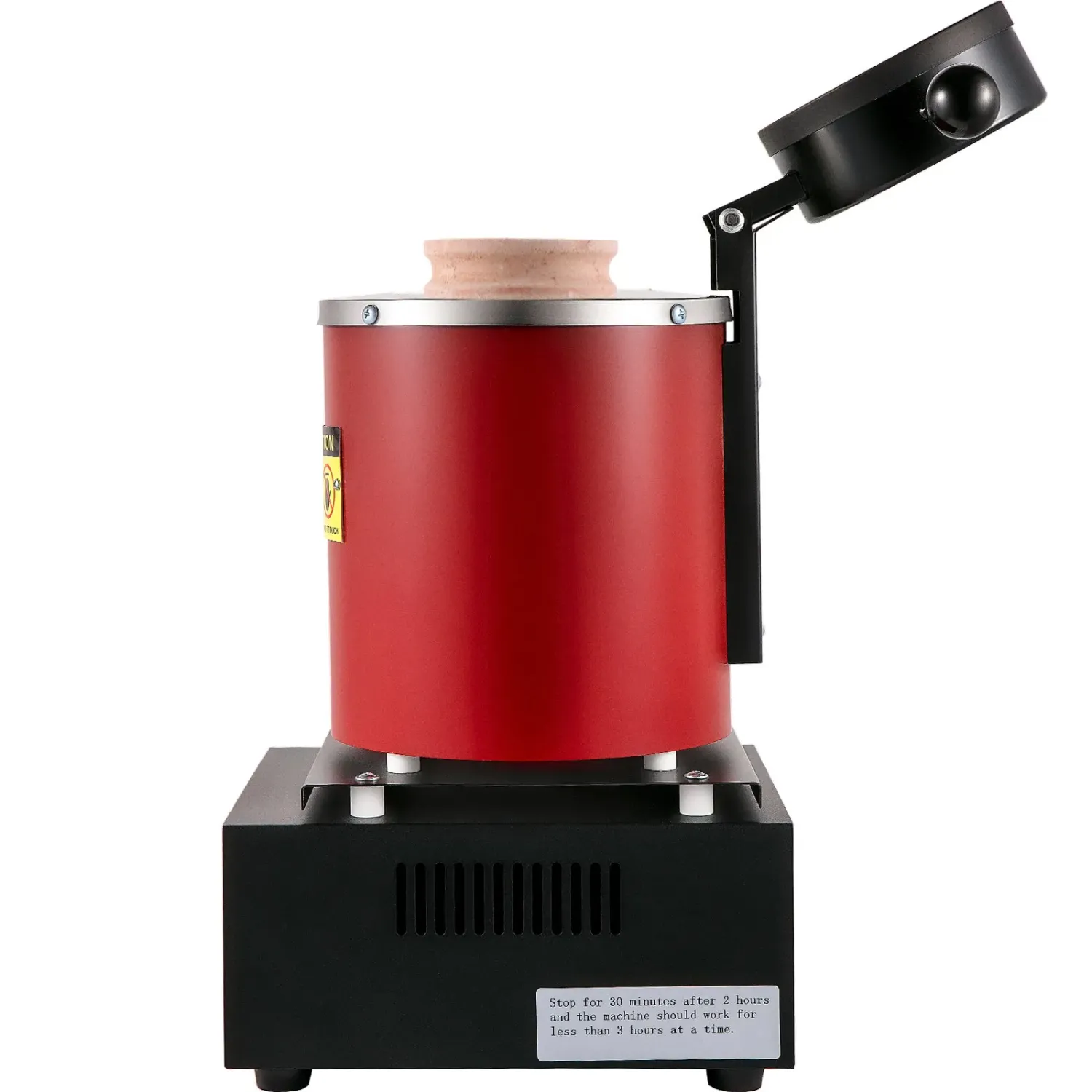 3KG Electric Metal Melting Furnace 1150°C Digital PID Gold Silver Copper