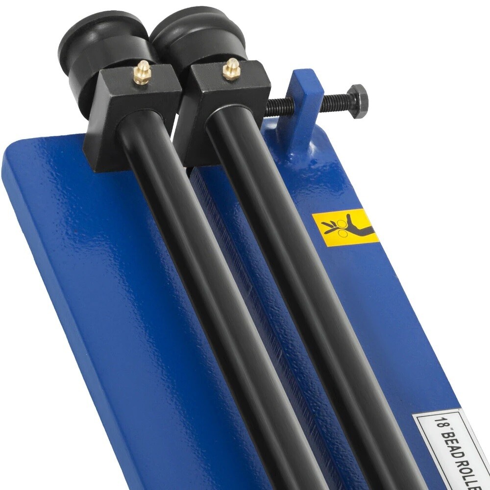 Sheet 18" Sheet Metal Bead Roller – 460mm Neck, 1.2mm Capacity with 6 Tool Sets