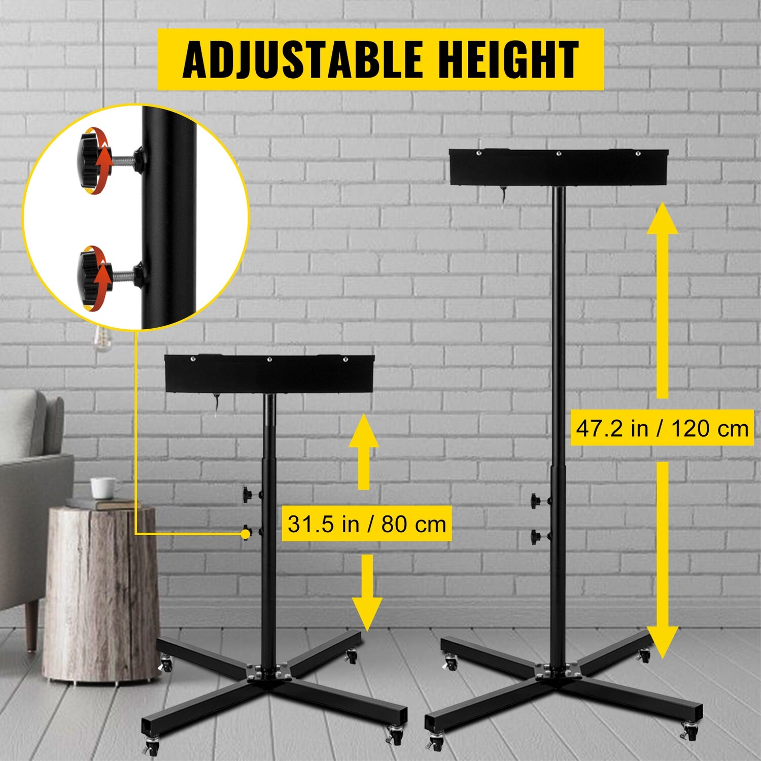 T-Shirt Curing 18" X 18" Silk Screen Printing Flash Dryer Adjustable Stand