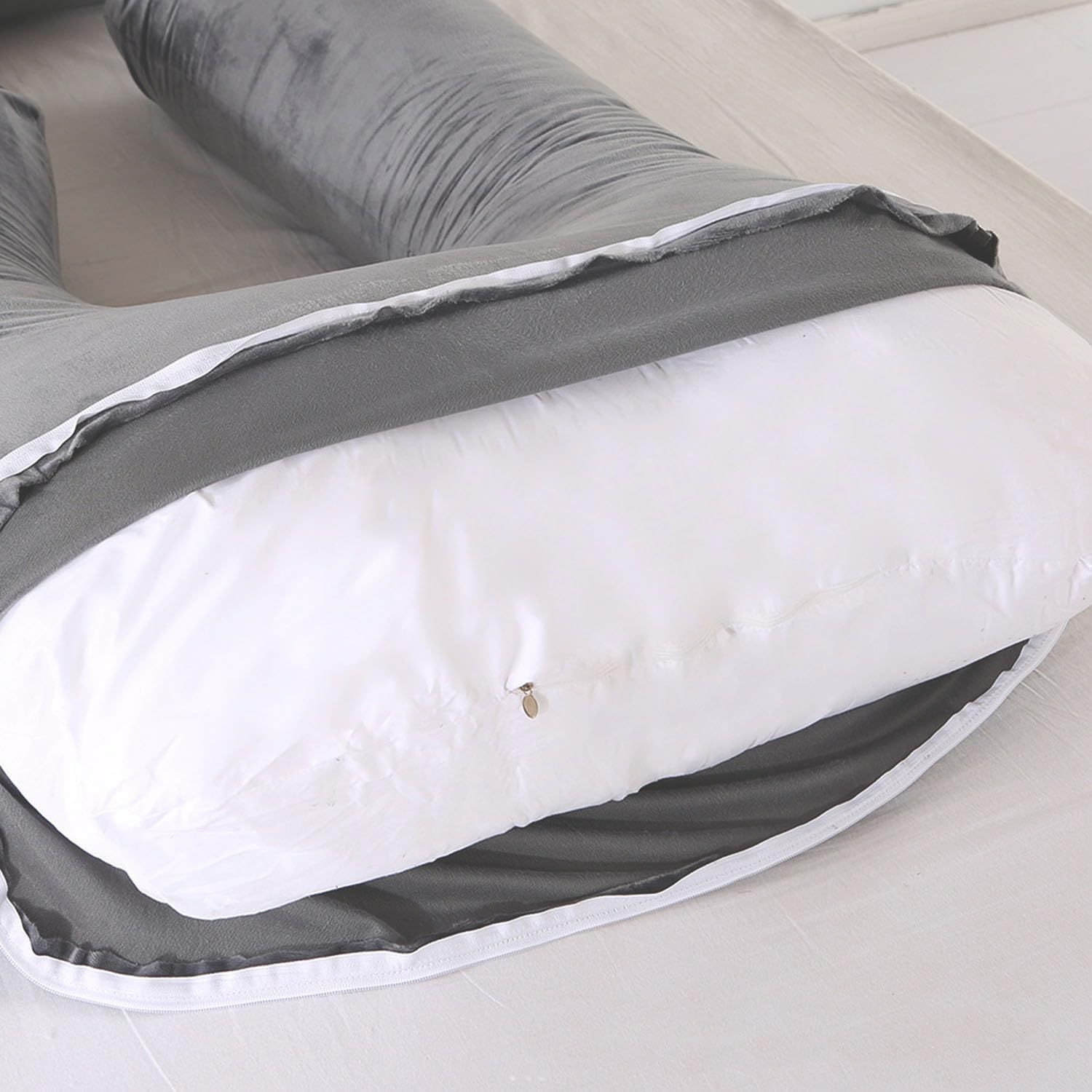 U-Shaped Pregnancy Pillow, Side Sleeper Pillow
