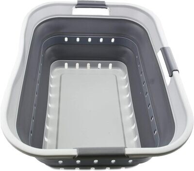 42L Foldable Laundry Basket with Handles