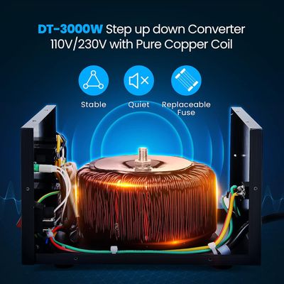 3000W Voltage Converter Toroidal Core Transformer 230V110V