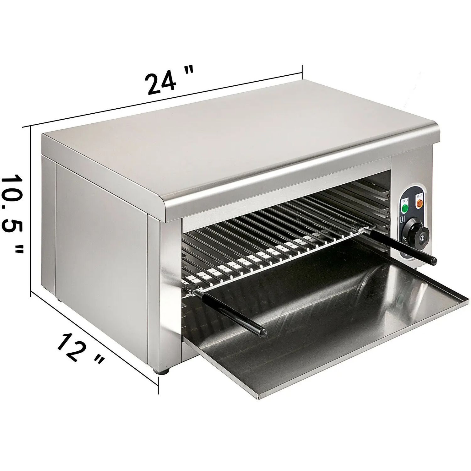 Salamander Stainless Steel 220V Electric Heating Appliance – 2000W, 11–20L Capacity