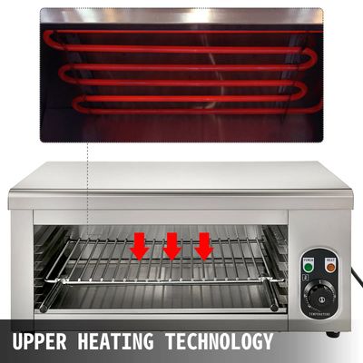 Salamander Stainless Steel 220V Electric Heating Appliance – 2000W, 11–20L Capacity