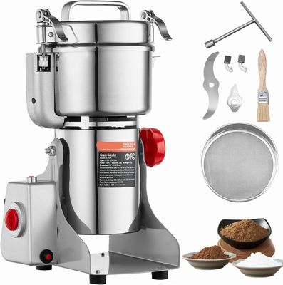 750g & 1000g Electric Herb Grain Mill Grinder - High-Power Grinding for Herbs, Grains, and Spices with Efficient Performance