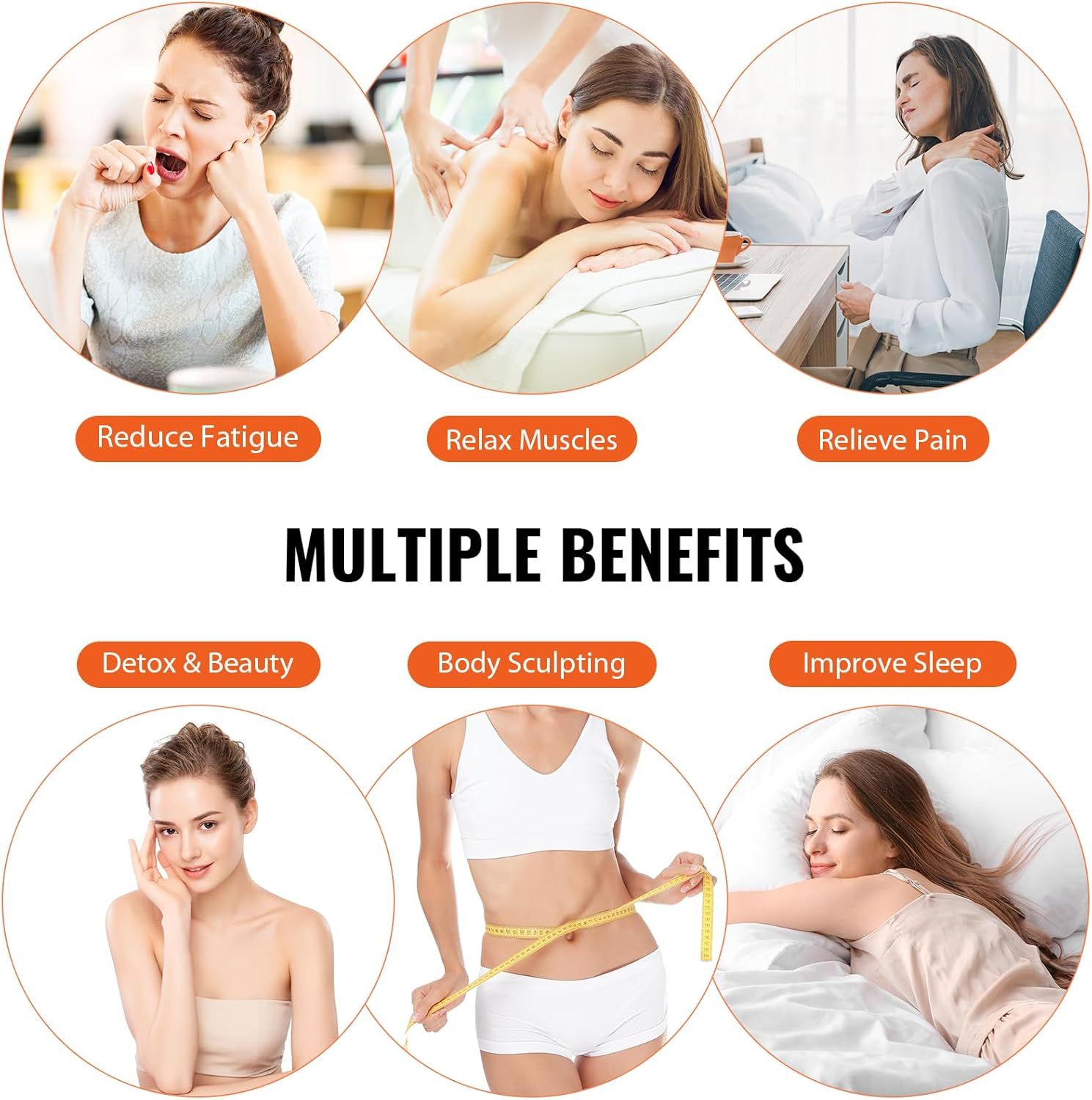 Infrared Sauna Blanket | 2-Zone Digital Heat | Portable Oxford Detox Blanket with Remote | Home Spa &amp; Beauty Salon Quality
