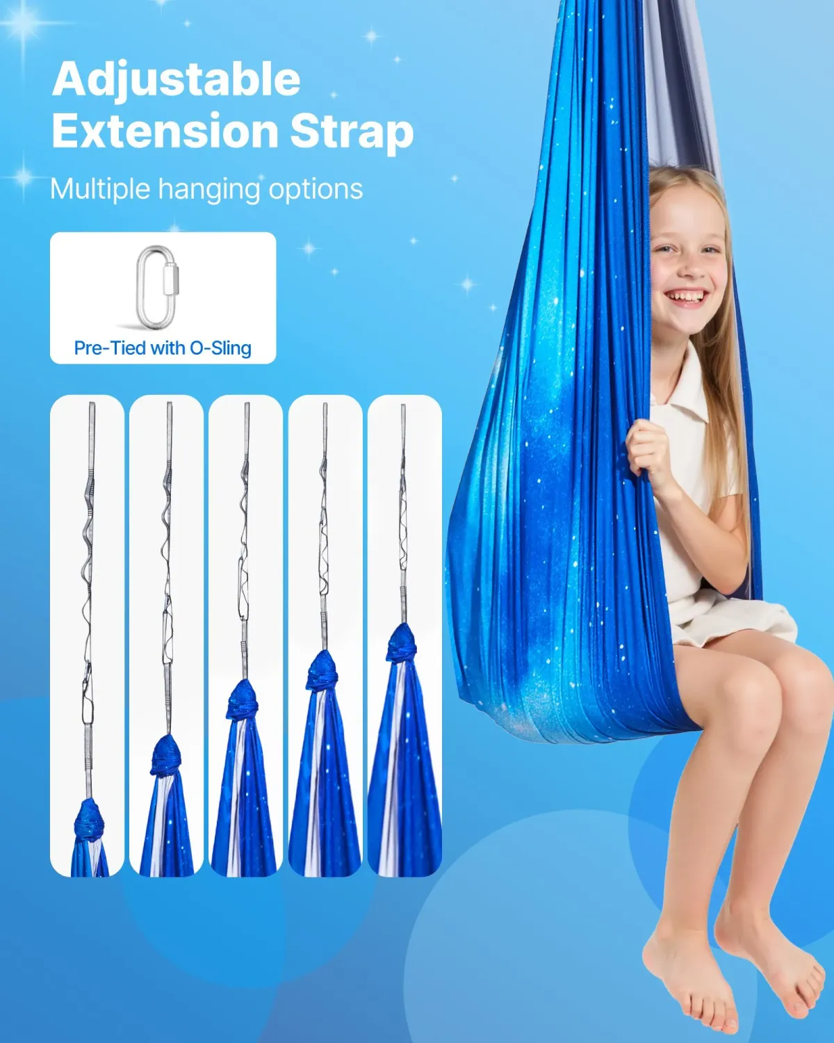 Sensory Swing Double Layer Fabric Hammock