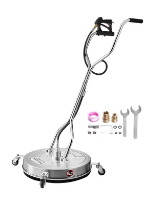 Stainless Steel Pressure Washer Flat Surface Cleaner