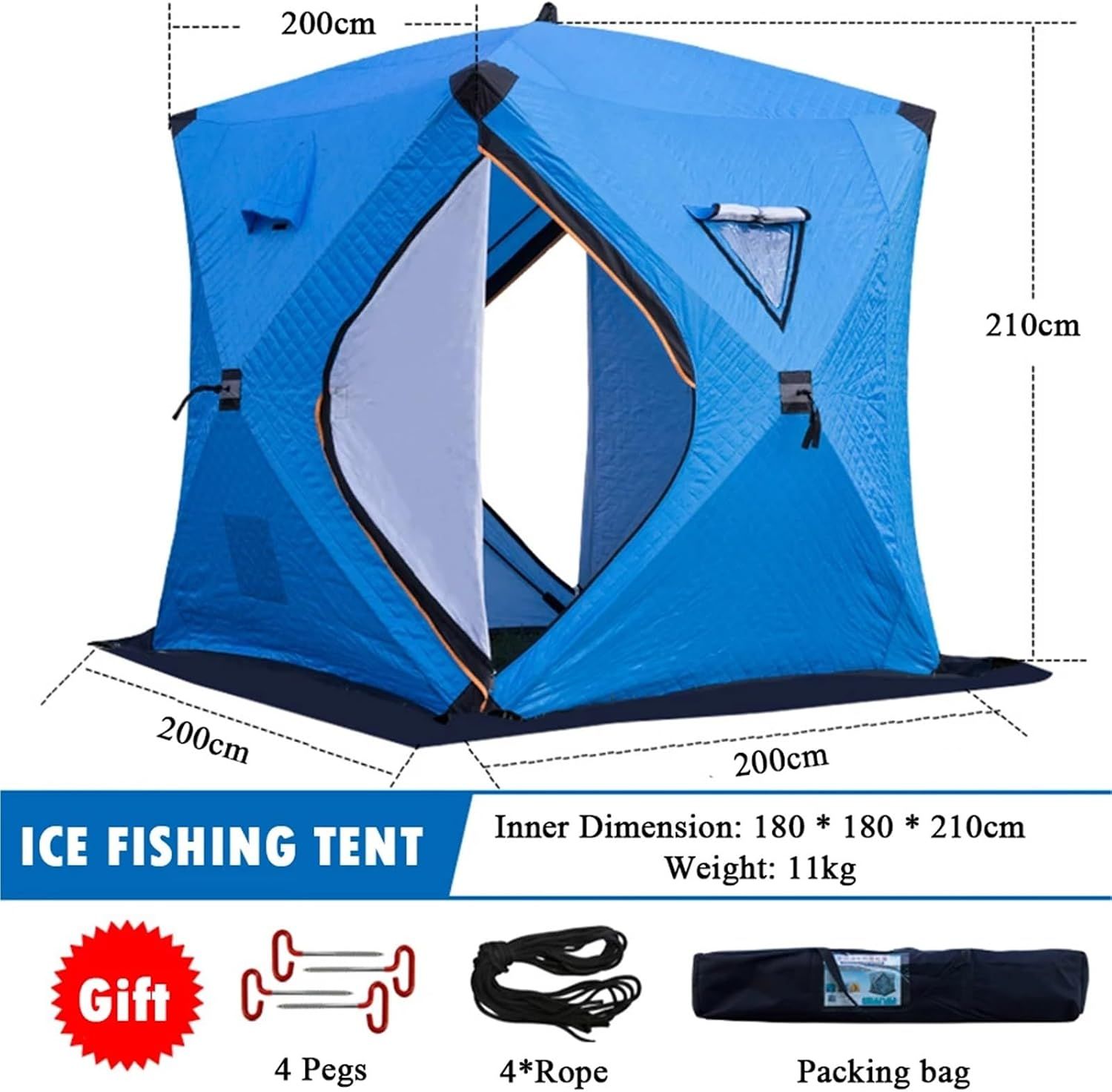 Ice Fishing Shelter Portable Waterproof Tent